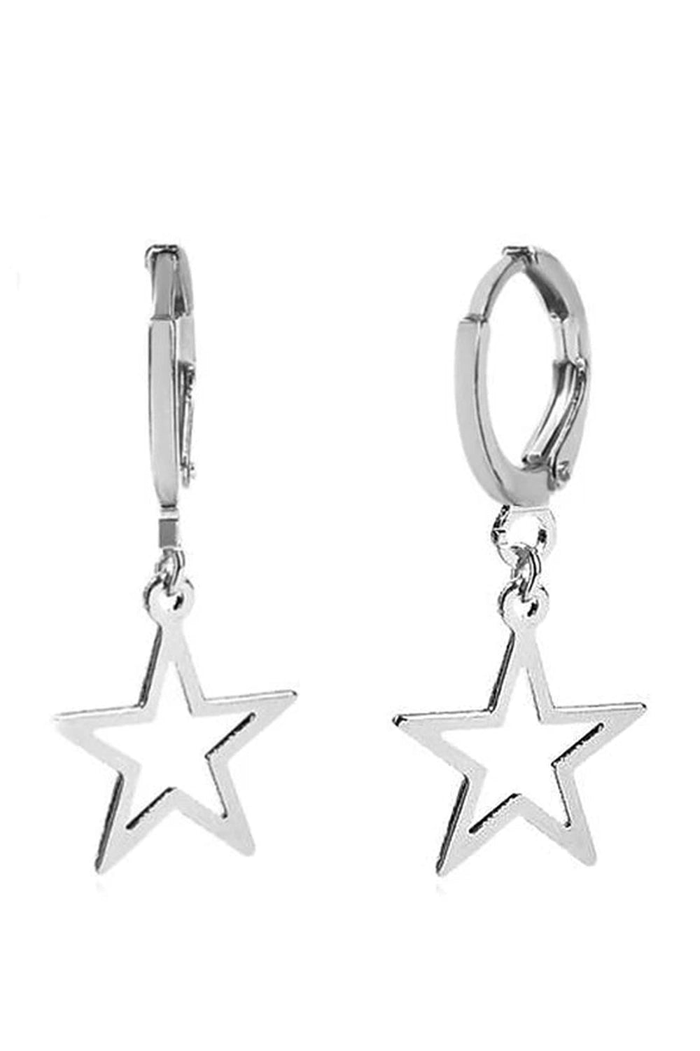 New Style Trends - Y2k Celestial Charm Hoops Earrings - Outfit Ideas