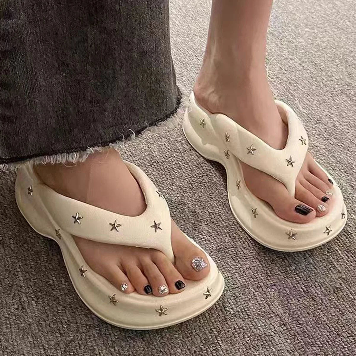 New Style Trends - Y2k Cosmic Chic Sandals - Outfit Ideas