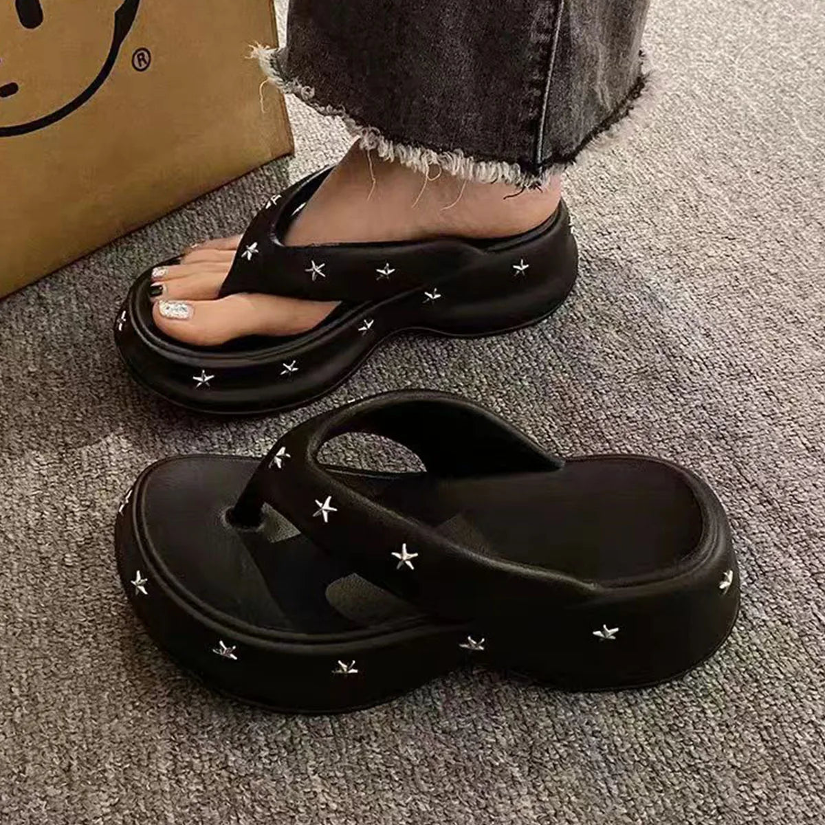 New Style Trends - Y2k Cosmic Chic Sandals - Outfit Ideas