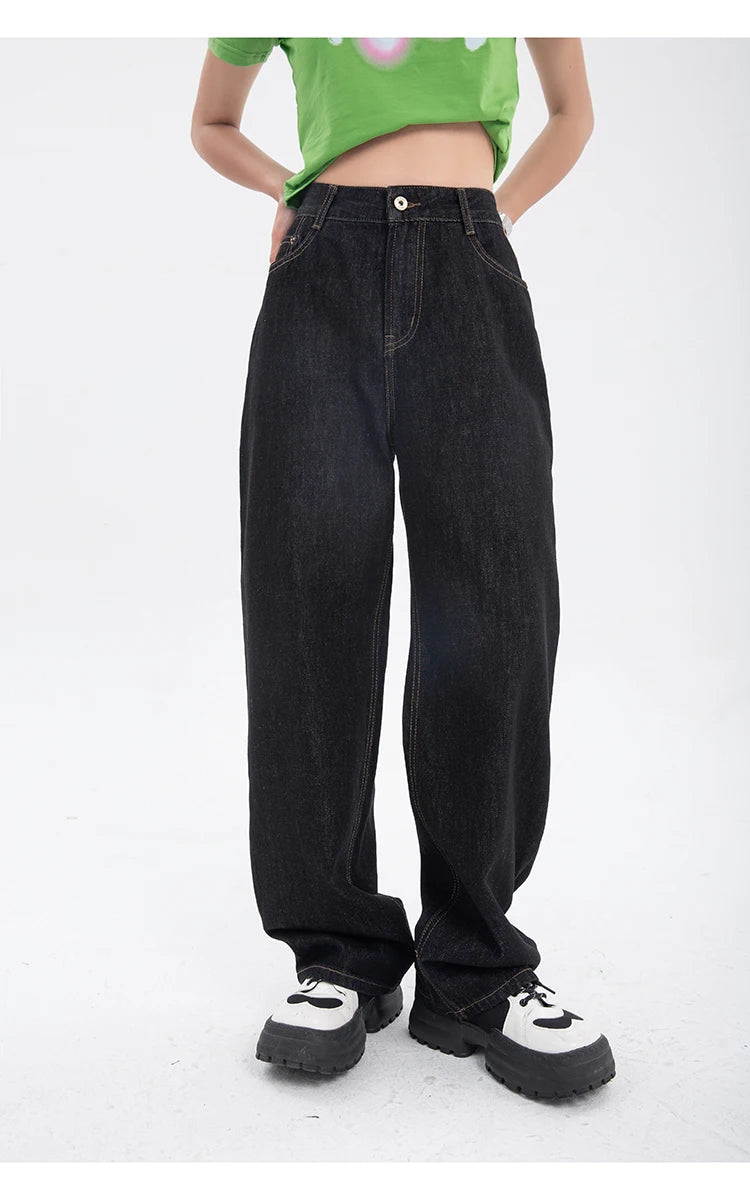 New Style Trends - Y2k High Waist Baggy Denim Jeans - Outfit Ideas