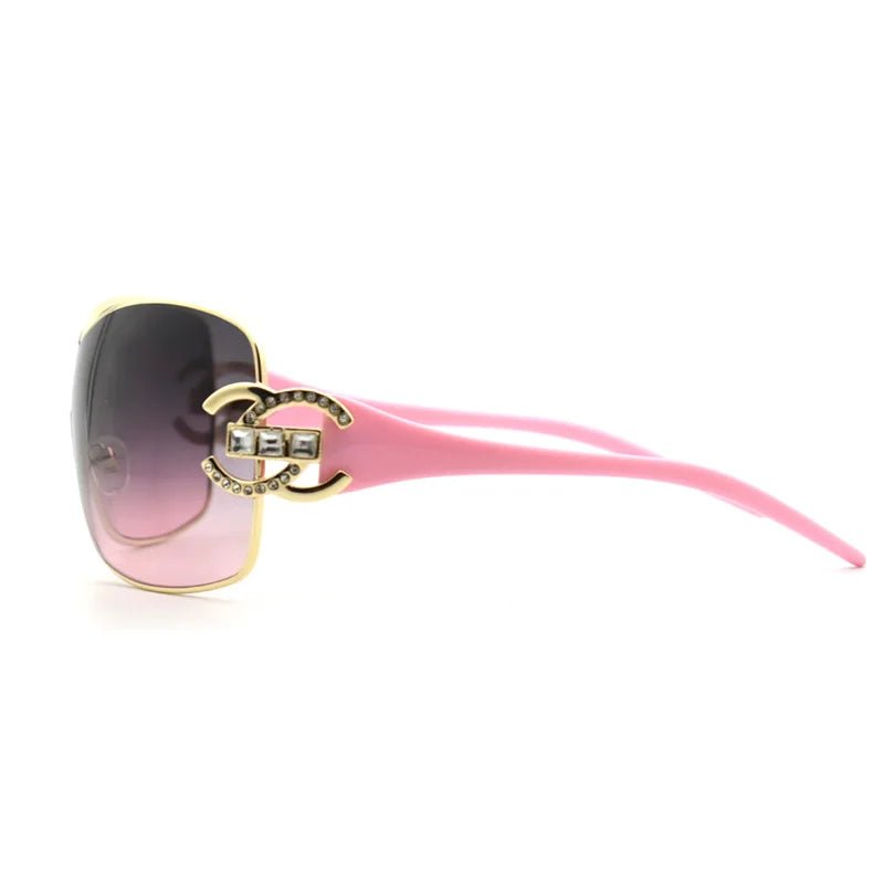 New Style Trends - Y2k Luxe Diva Shield Sunglasses - Outfit Ideas