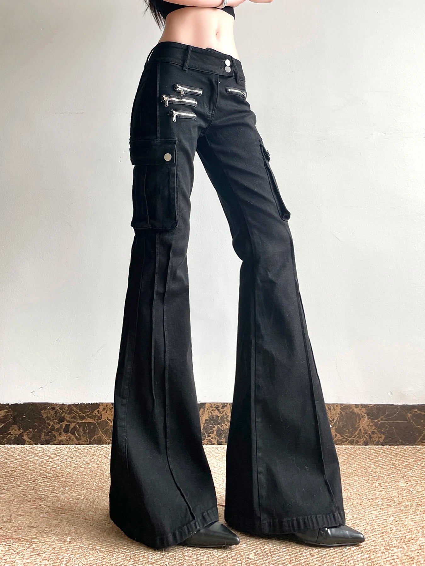 New Style Trends - Y2k Noir Sculpted Pants - Outfit Ideas