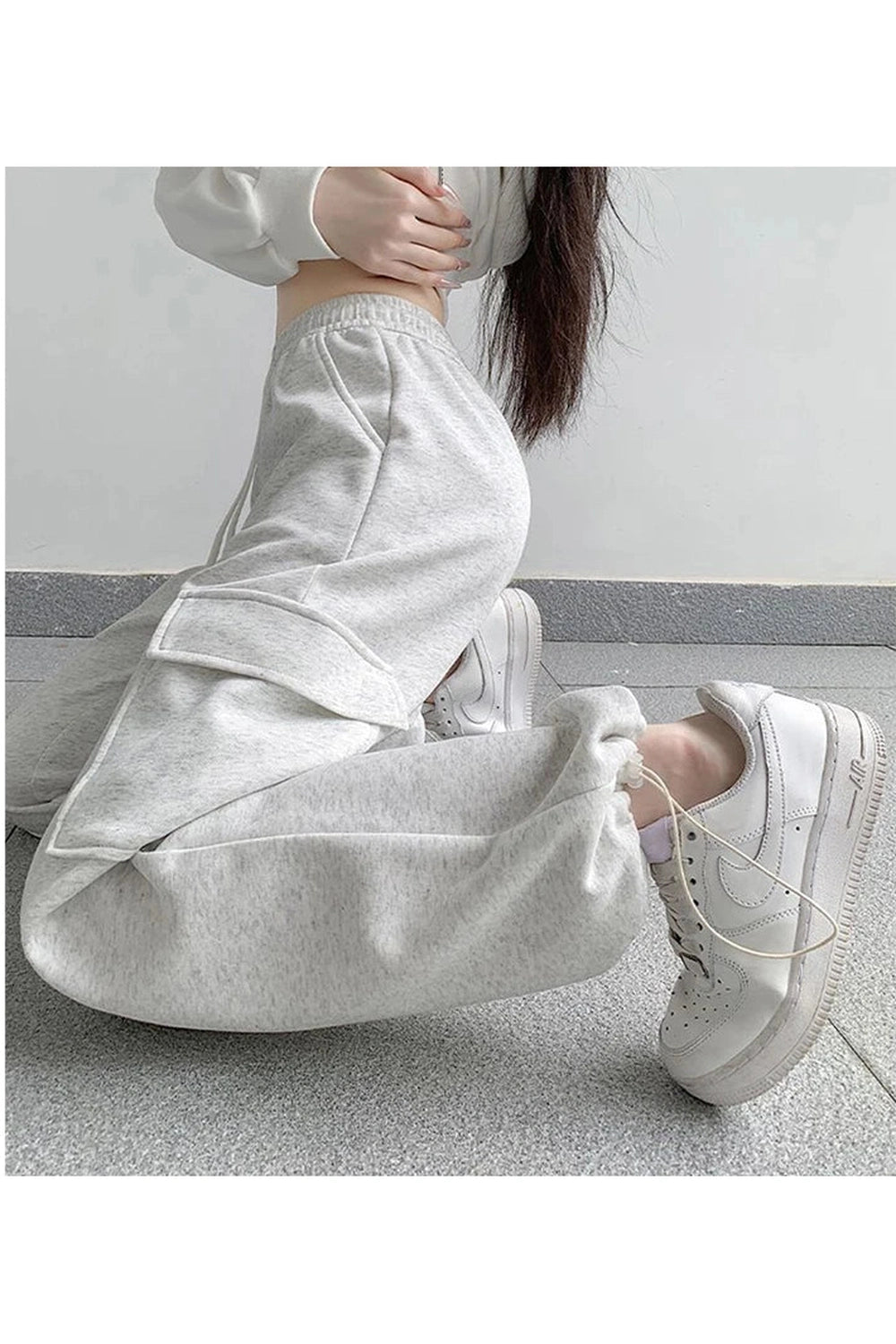 New Style Trends - Y2k Oversized Cargo High Waist Pants - Outfit Ideas