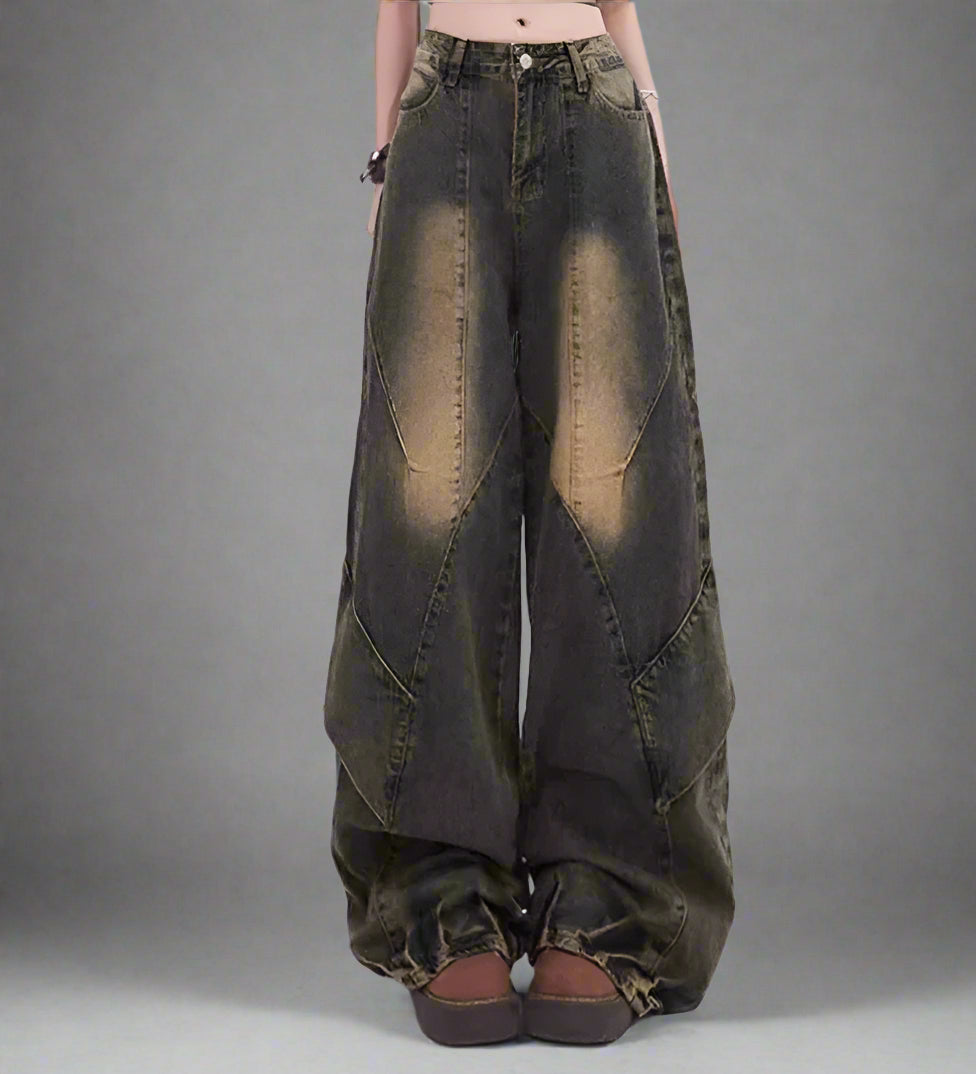 New Style Trends - Y2k Patchwork Jeans - Outfit Ideas