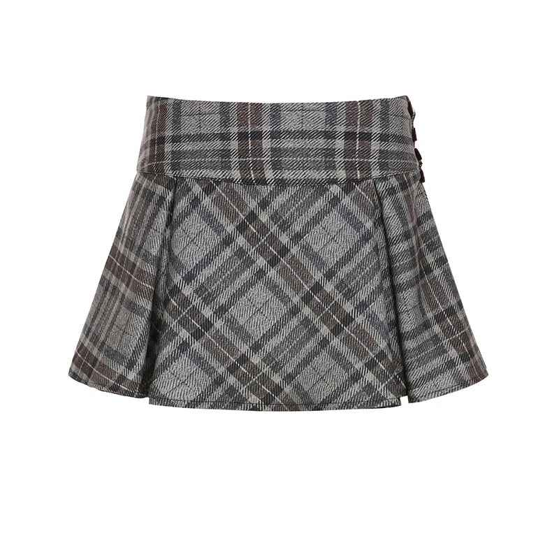 New Style Trends - Y2k Rebel Plaid Skirt - Outfit Ideas