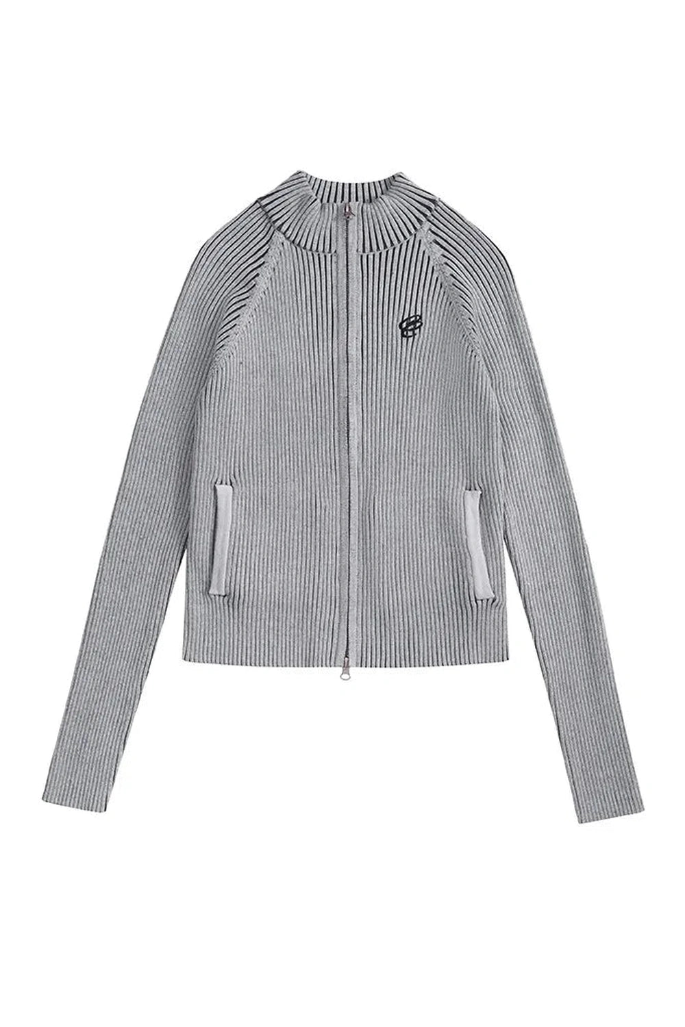 New Style Trends - Y2k Urban Ribbed Zip-Up Jacket - Outfit Ideas