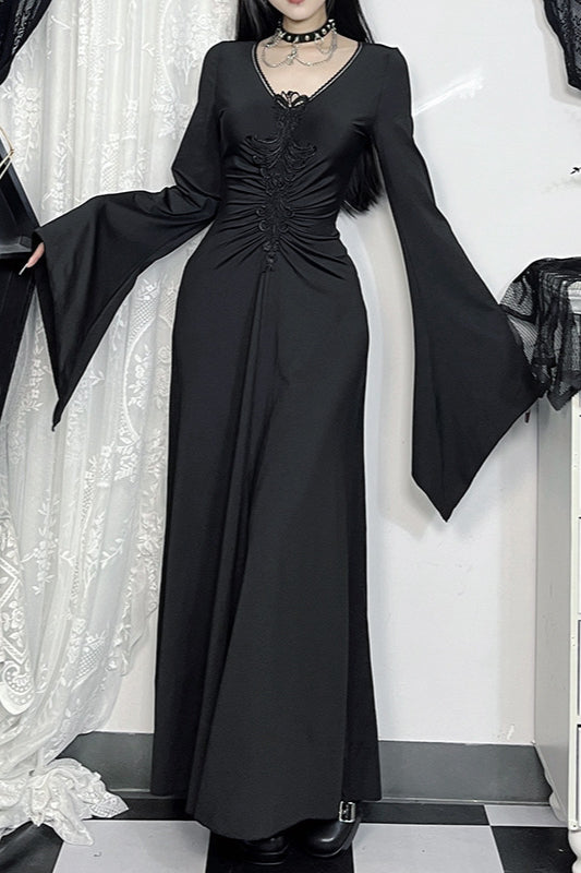 New s Edit, Slim Fit Dark Gothic Dress
