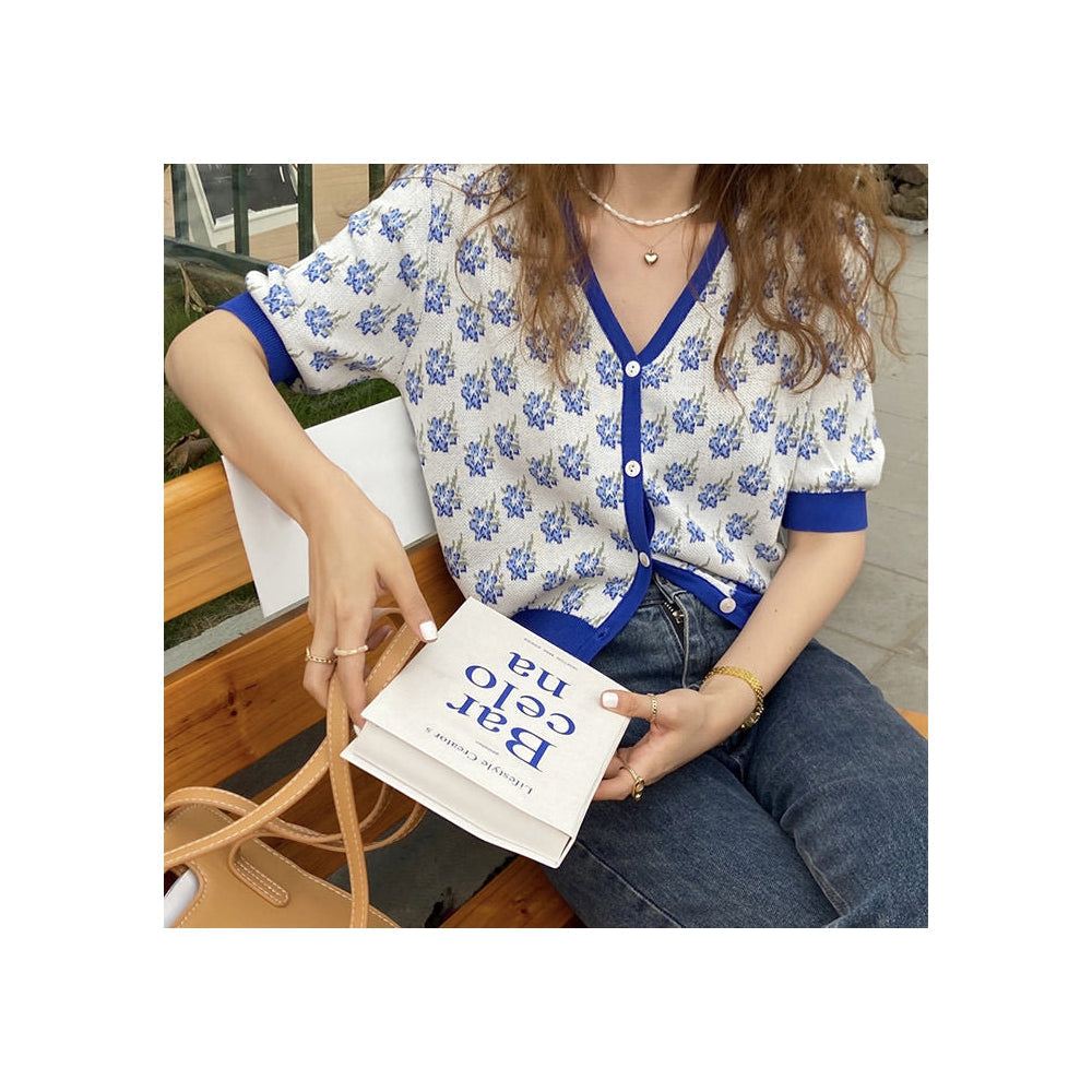Style Core Aesthetics, New Style Trends - 2.0 Secret Garden Button Up Top