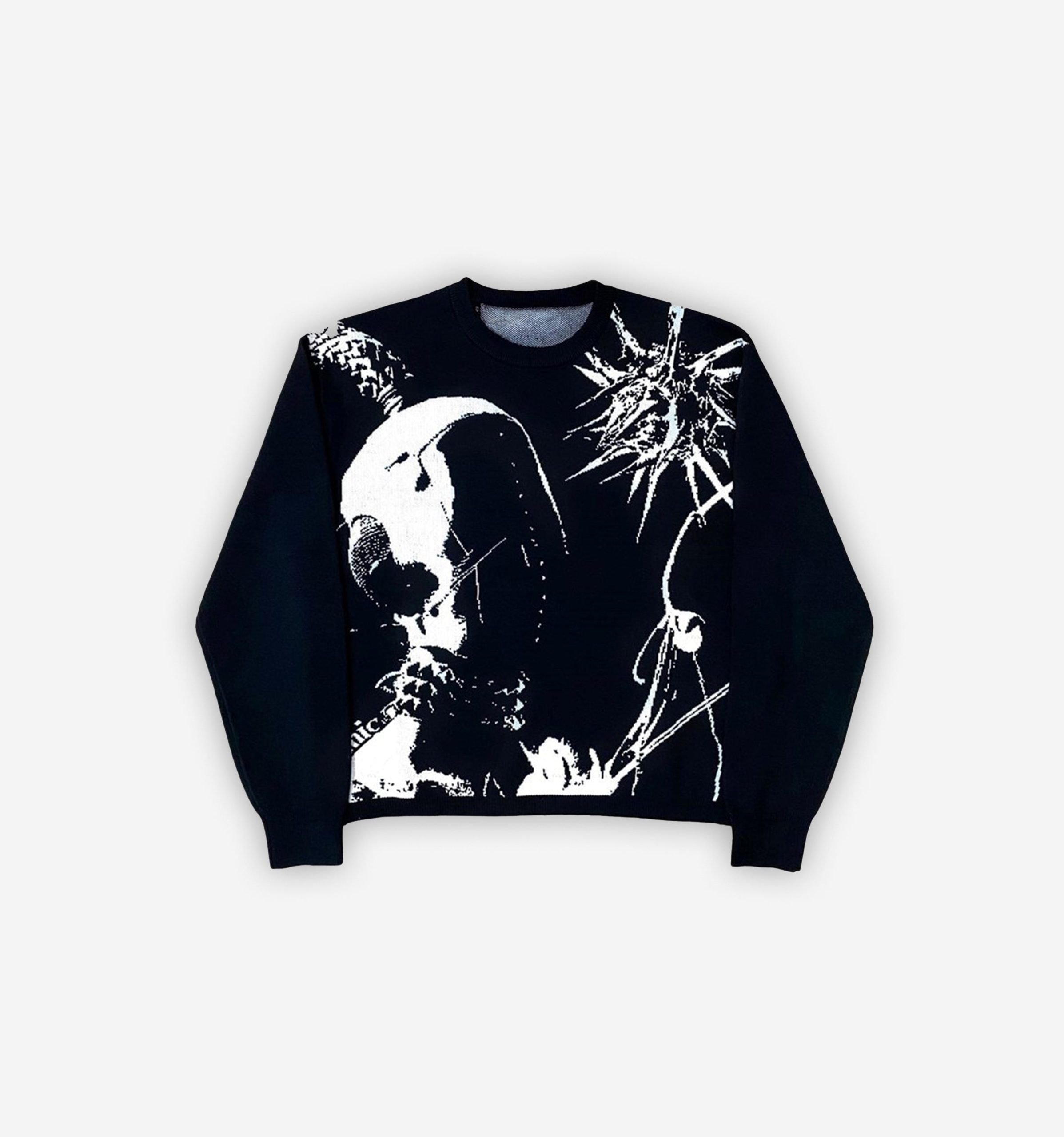 Style Core Aesthetics, New Style Trends - '2K Anarchy' Knit Sweater