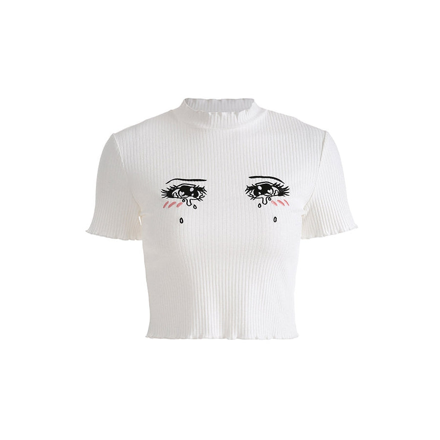 Style Core Aesthetics, New Style Trends - Anime Crybaby Tee