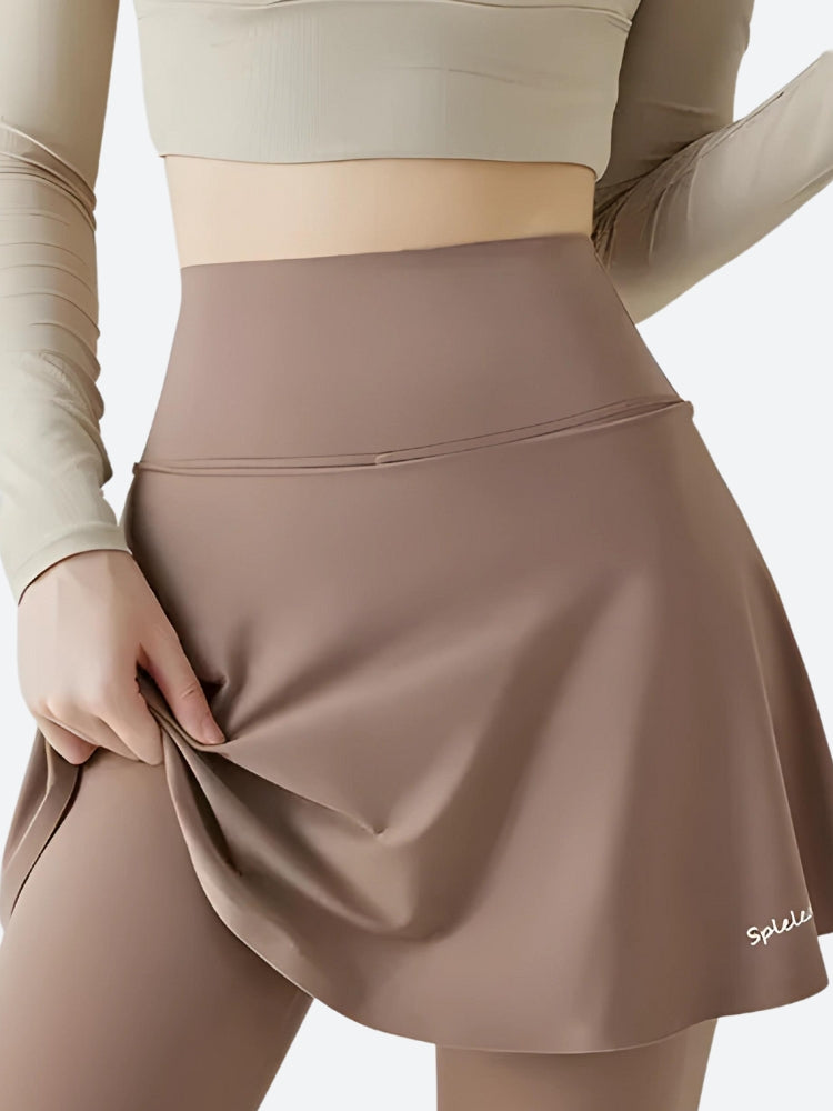 Style Core Aesthetics, New Style Trends - Basic Sport Leggings Mini Skirt