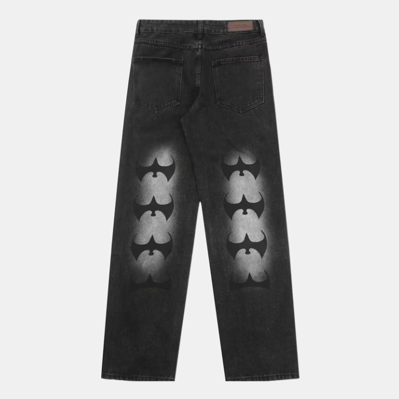 Style Core Aesthetics, New Style Trends - 'Bats' Jeans