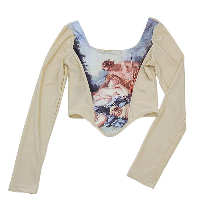 Style Core Aesthetics, New Style Trends - Born Again Virgin Crop Top