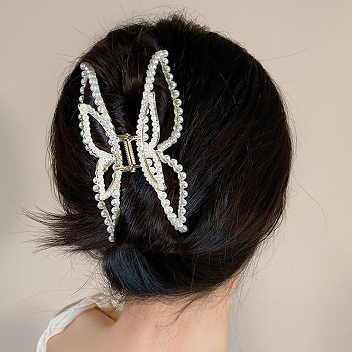 Style Core Aesthetics, New Style Trends - Butterfly Pearl Hair Claw