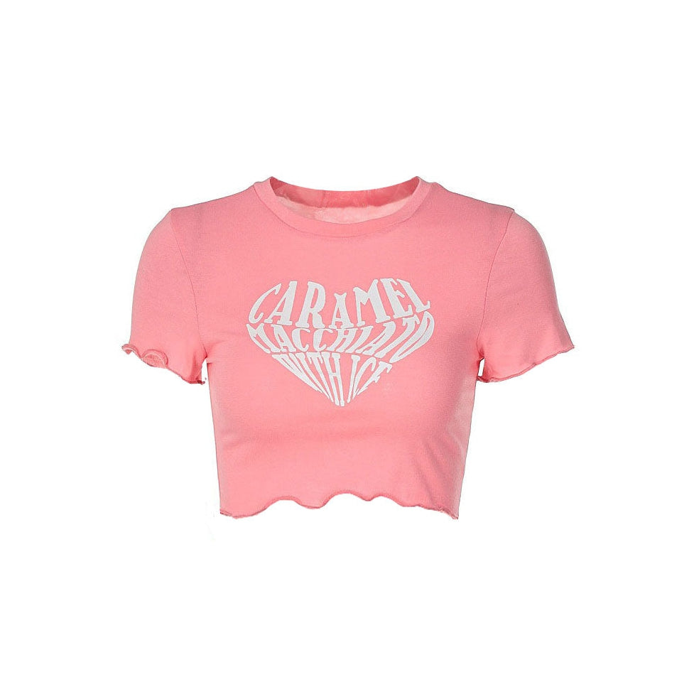 Style Core Aesthetics, New Style Trends - Caramel Macchiato Crop Top