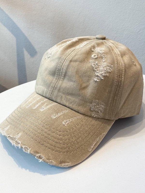 Style Core Aesthetics, New Style Trends - Casquette de baseball vintage délavée