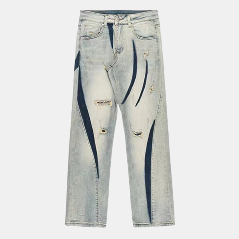 Style Core Aesthetics, New Style Trends - 'Clawed' Jeans
