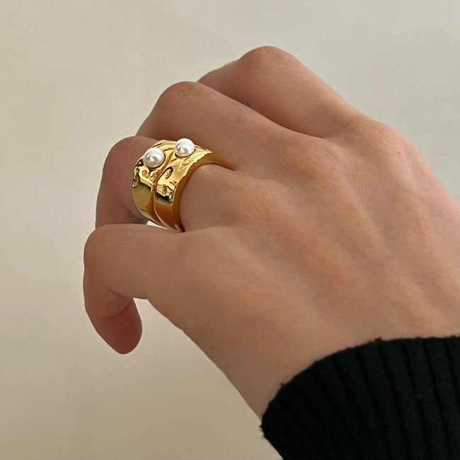 Style Core Aesthetics, New Style Trends - Coastal Granddaughter Pearl Ring