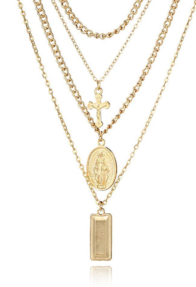 Style Core Aesthetics, New Style Trends - Collier Portrait Croix