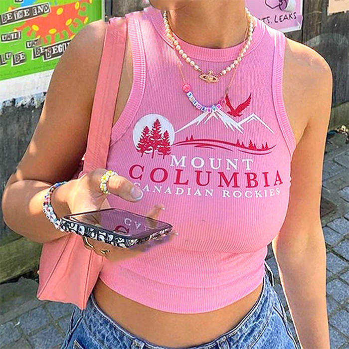 Style Core Aesthetics, New Style Trends - Columbia Tank Top