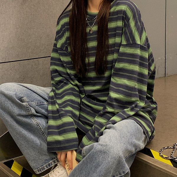 Style Core Aesthetics, New Style Trends - Come As You Are Striped Top