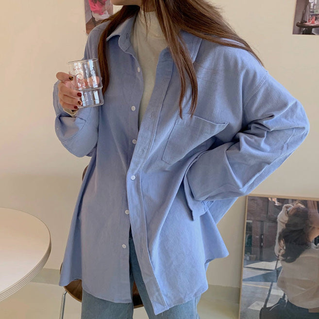 Style Core Aesthetics, New Style Trends - Comfy Cute Oversized Shirt