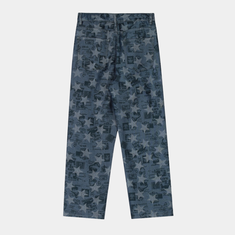 Style Core Aesthetics, New Style Trends - 'Comic' Jeans