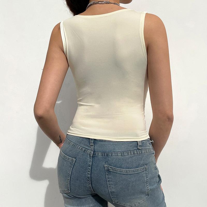 Style Core Aesthetics, New Style Trends - Coquette V-neck Lace Crop Top