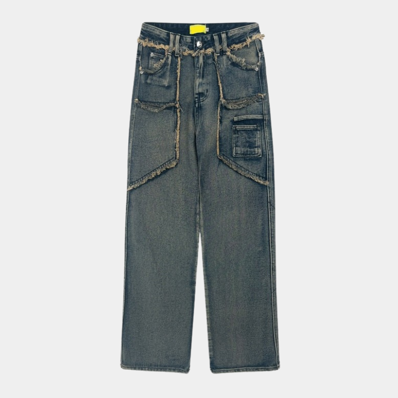 Style Core Aesthetics, New Style Trends - 'Crossed' Jeans