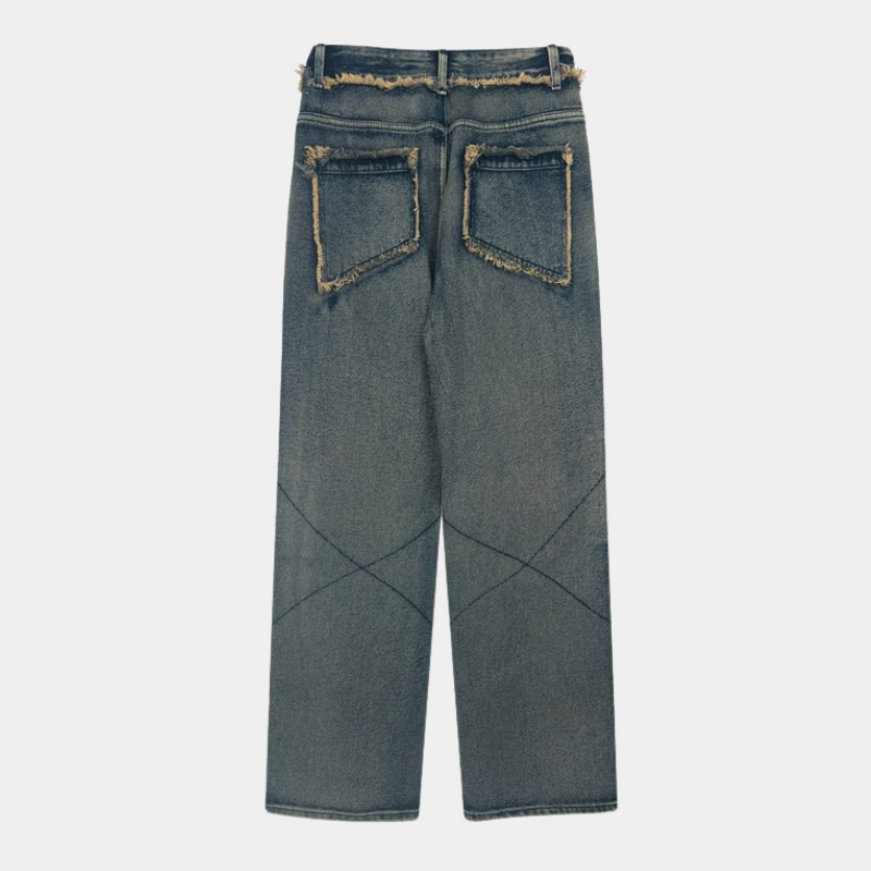 Style Core Aesthetics, New Style Trends - 'Crossed' Jeans