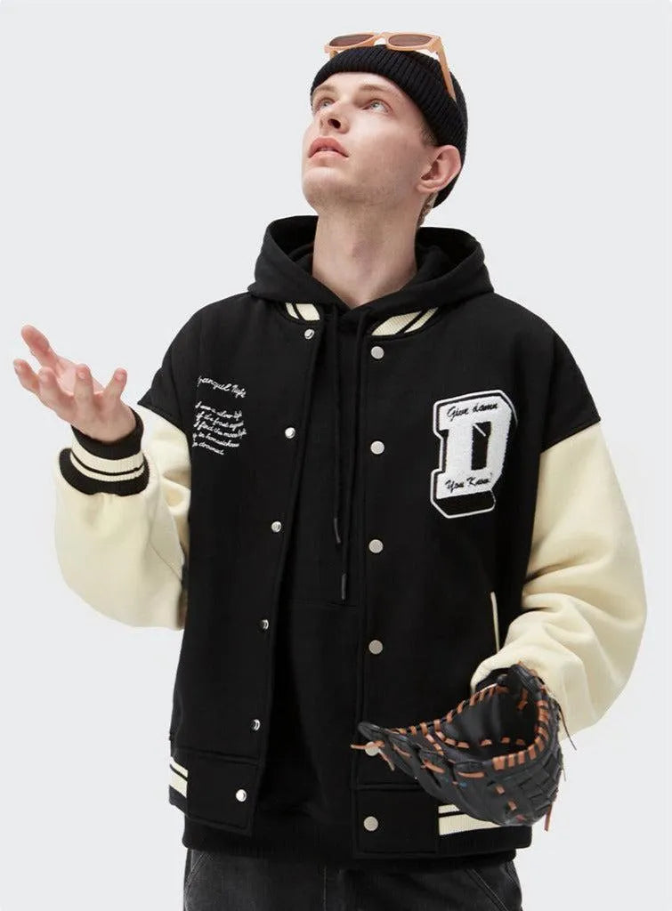 Style Core Aesthetics, New Style Trends - Damn It Varsity Jacket