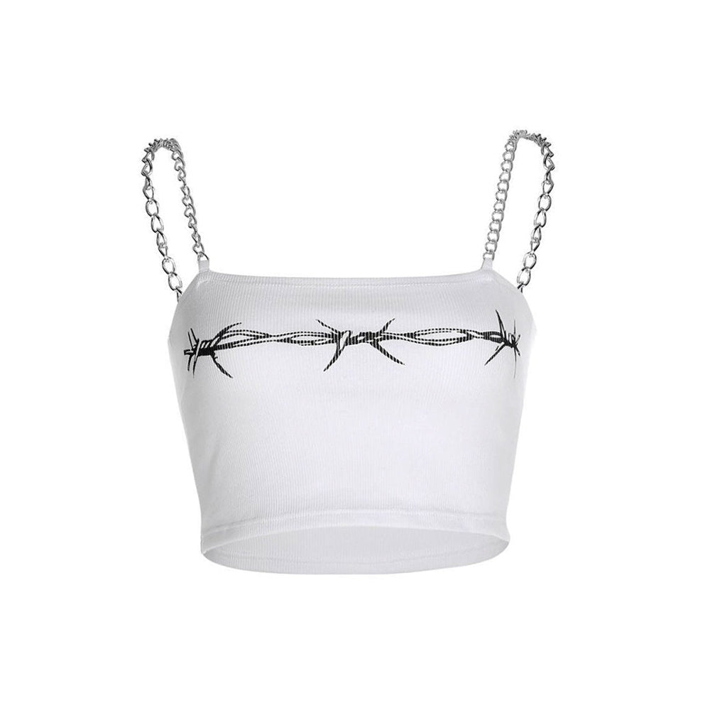 Style Core Aesthetics, New Style Trends - Danger Zone Chain Cami