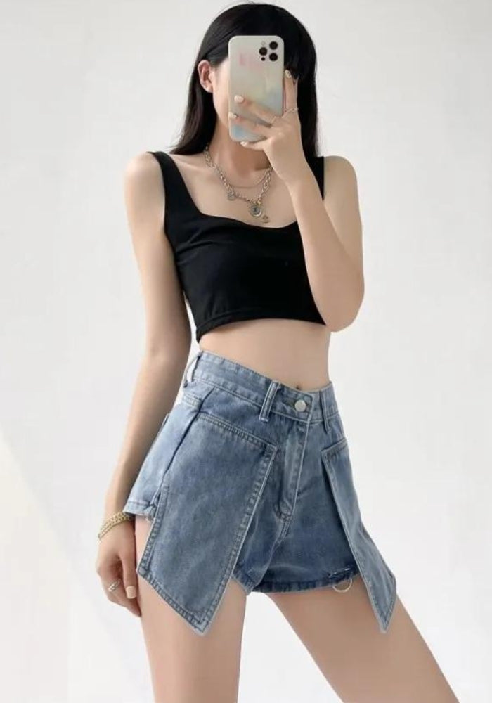 Style Core Aesthetics, New Style Trends - Detachable Straight Leg Jeans