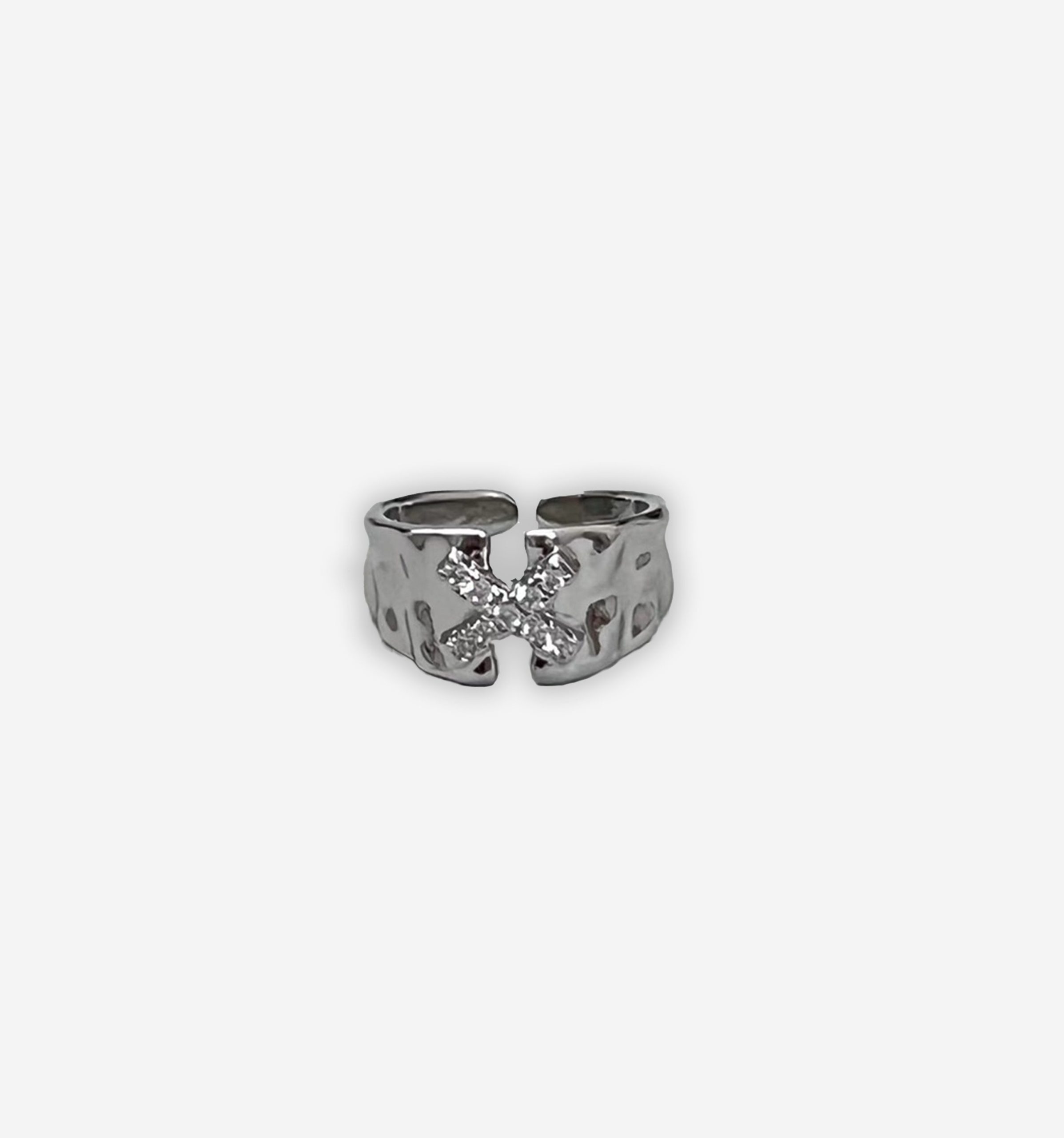 Style Core Aesthetics, New Style Trends - Diamond Cross Ring