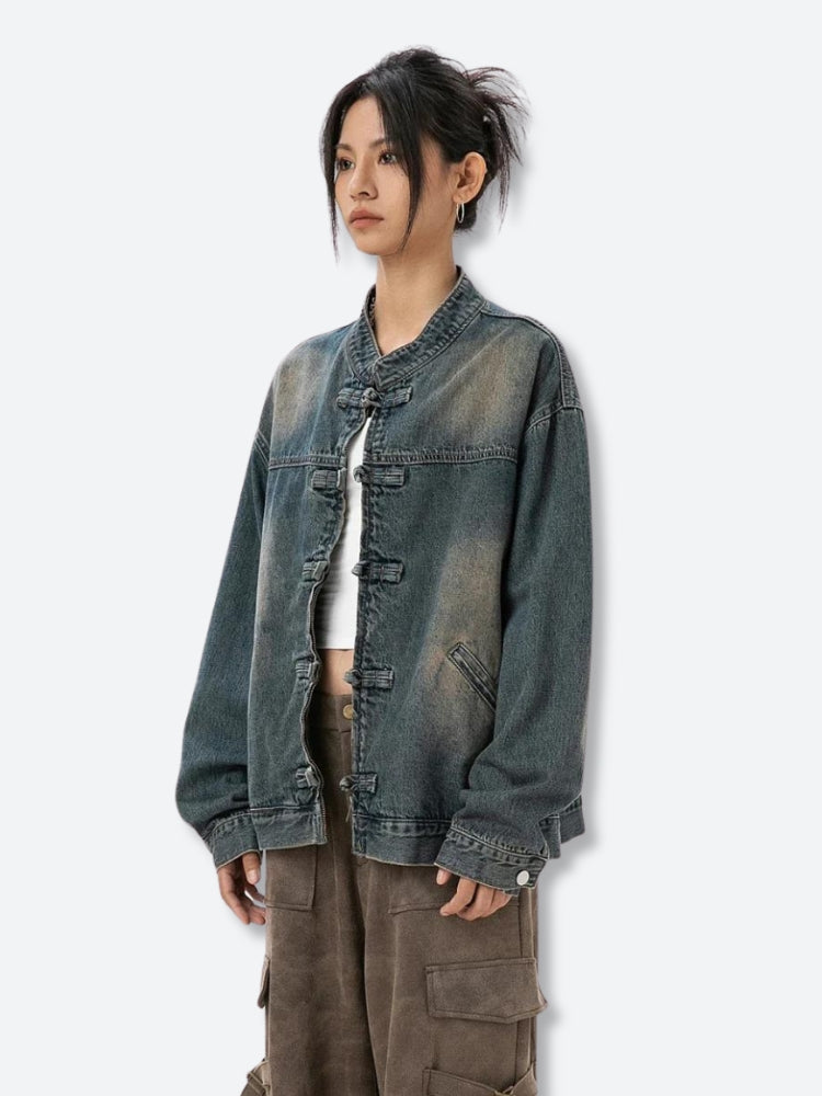 Style Core Aesthetics, New Style Trends - Distressed Denim Jacket