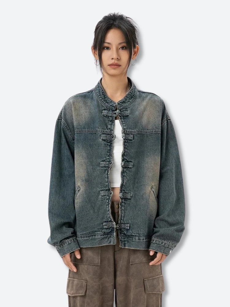 Style Core Aesthetics, New Style Trends - Distressed Denim Jacket