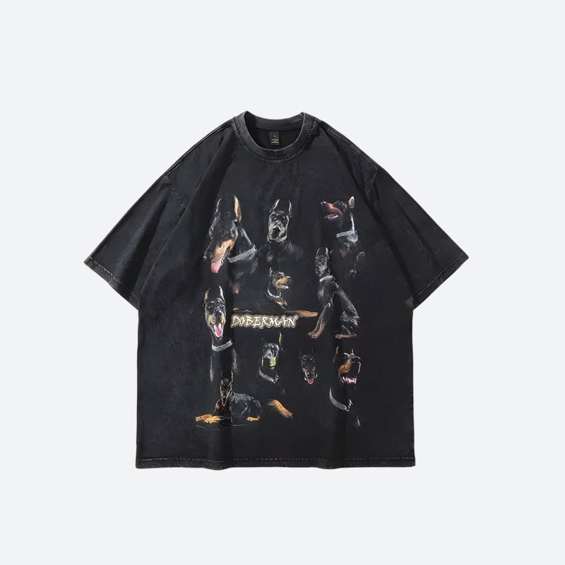 Style Core Aesthetics, New Style Trends - Doberman Tee