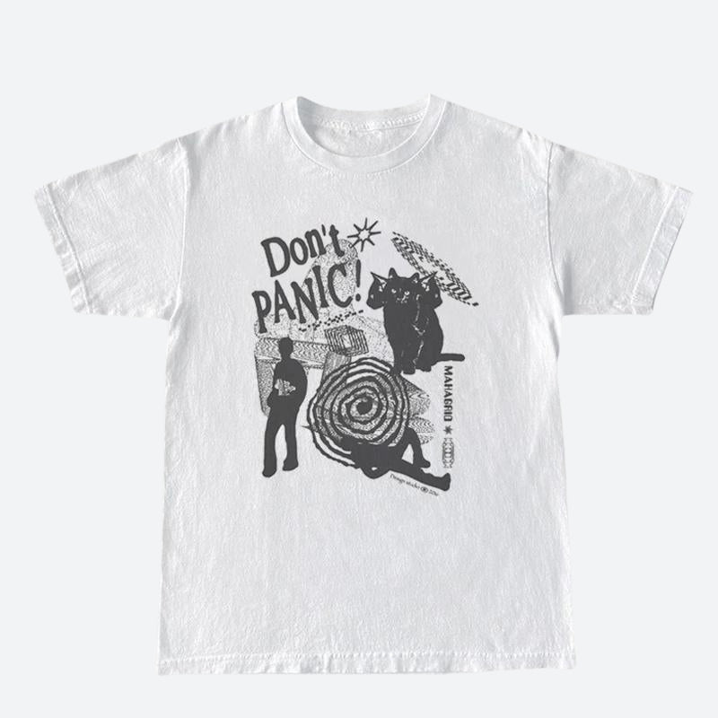 Style Core Aesthetics, New Style Trends - Don't Panic Tee