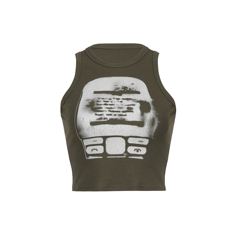 Style Core Aesthetics, New Style Trends - Downtown Girl Ribbed Crop Top