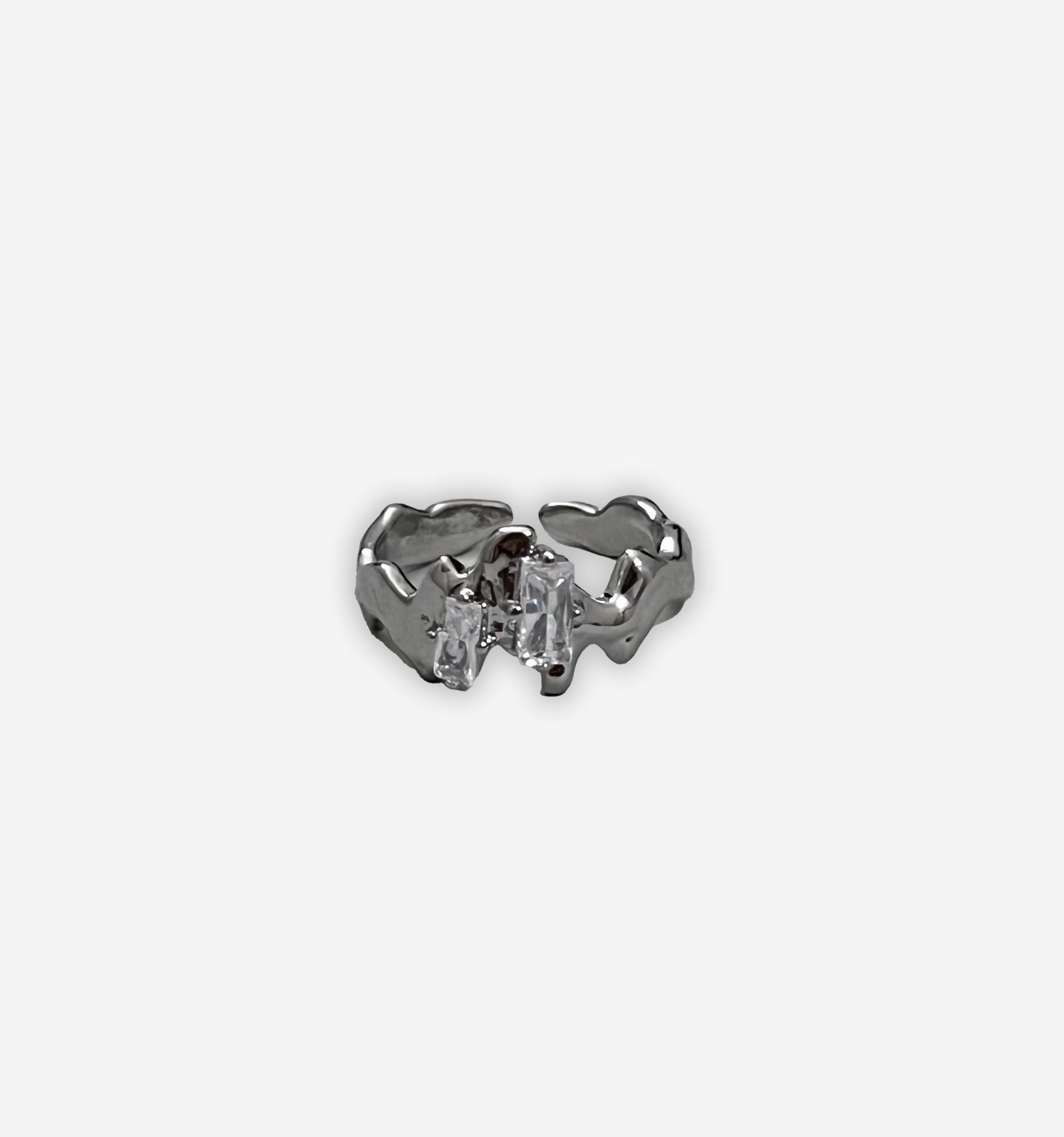 Style Core Aesthetics, New Style Trends - Dual Stone Ring