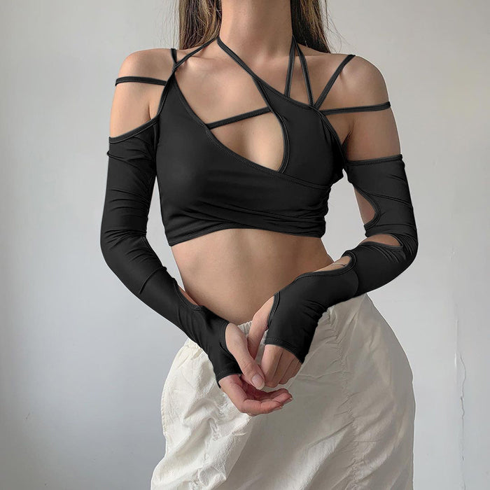 Style Core Aesthetics, New Style Trends - E-girl Aesthetic Cut Out Top