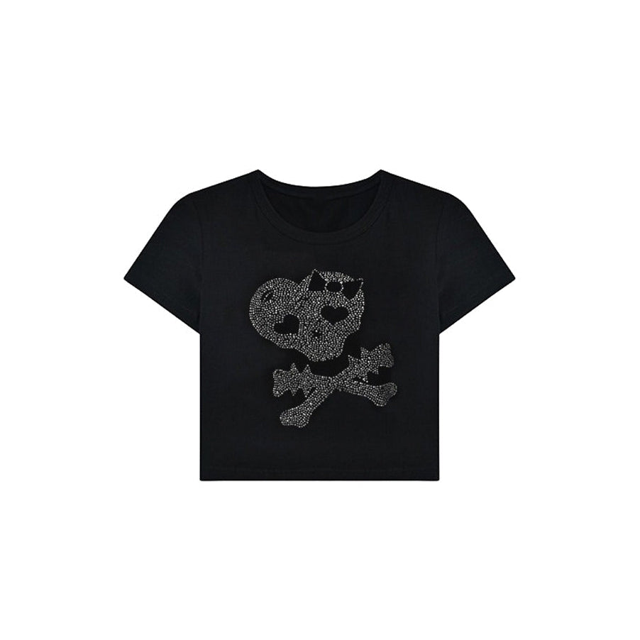 Style Core Aesthetics, New Style Trends - Emo Girl Crop Top