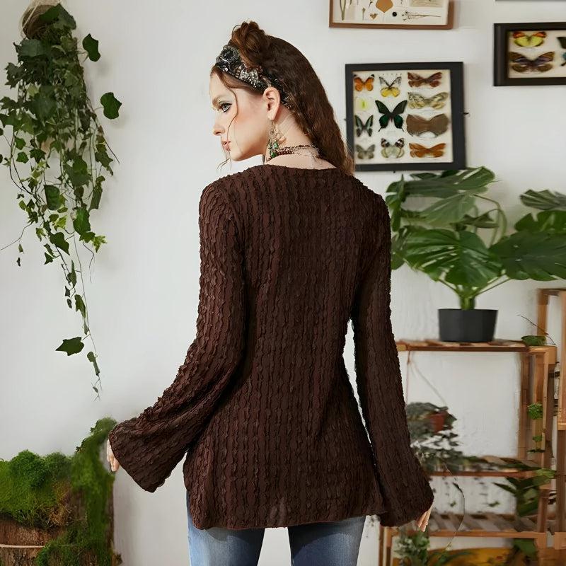 Style Core Aesthetics, New Style Trends - Fairycore Butterfly Open Front Top