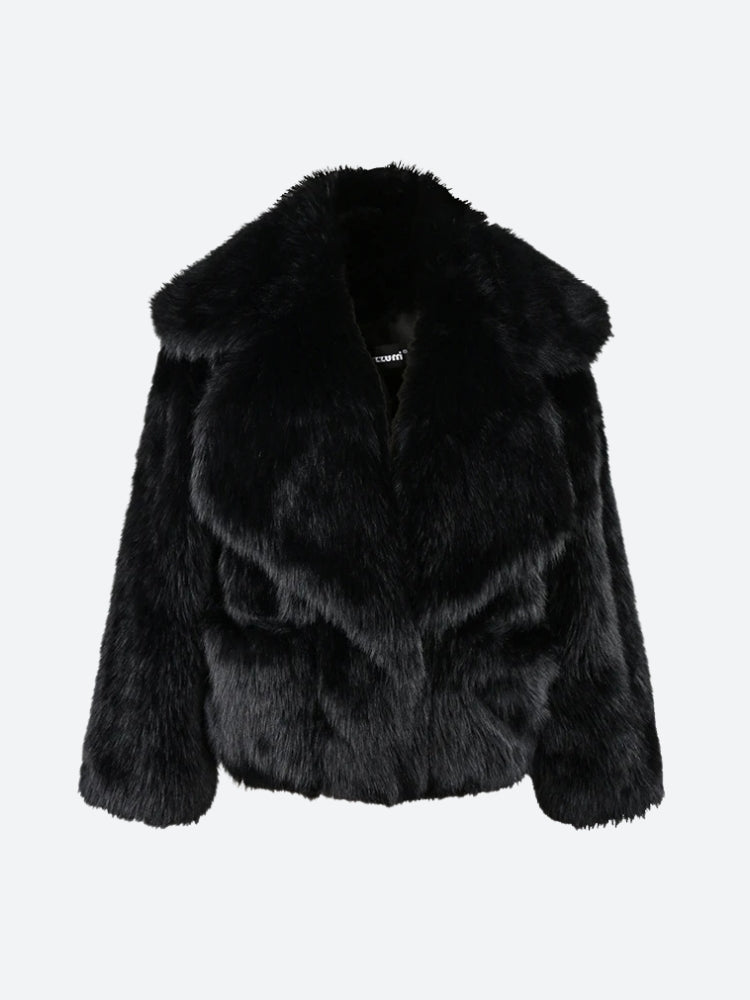 Style Core Aesthetics, New Style Trends - Faux Fur Jacket