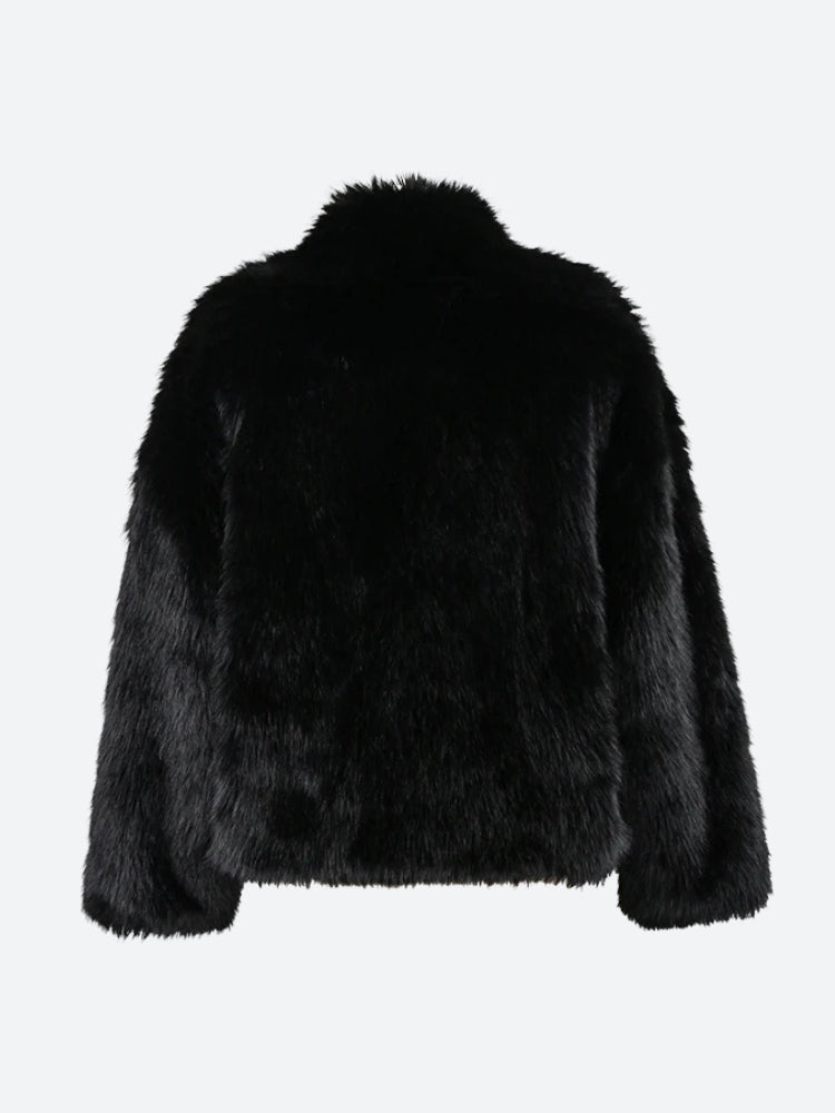 Style Core Aesthetics, New Style Trends - Faux Fur Jacket