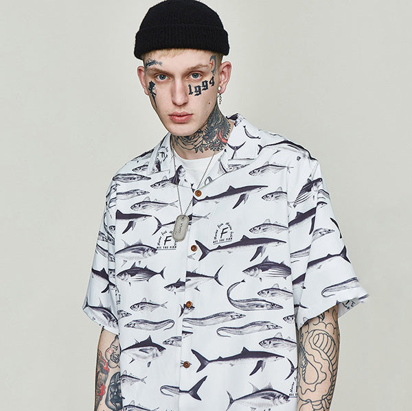 Style Core Aesthetics, New Style Trends - Fish Species Shirt