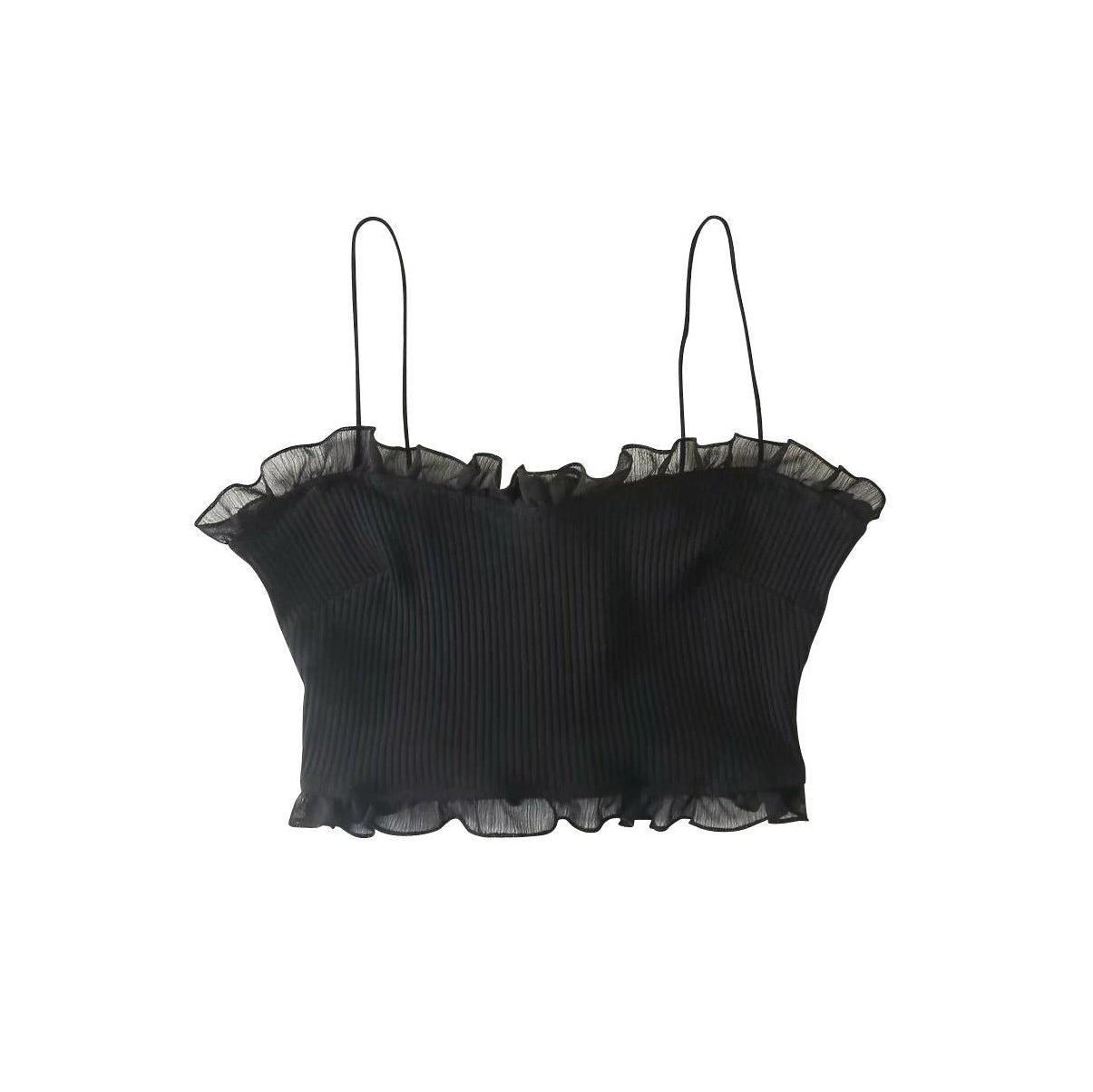 Style Core Aesthetics, New Style Trends - French Summer Ribbed Top