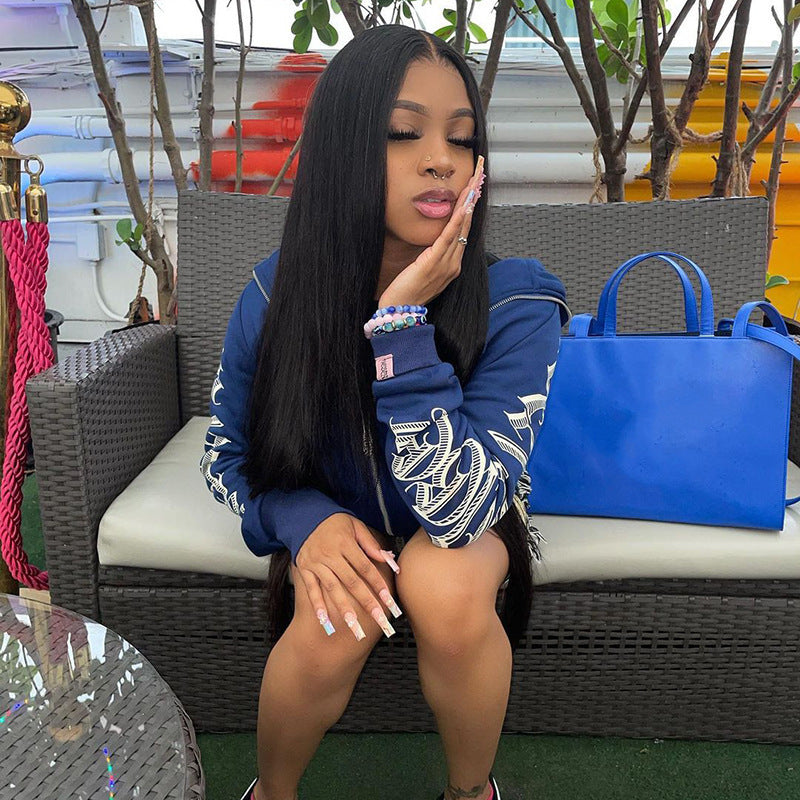 Style Core Aesthetics, New Style Trends - Full zip bleu