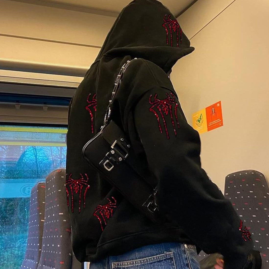 Style Core Aesthetics, New Style Trends - Full zip spiderman hoodie