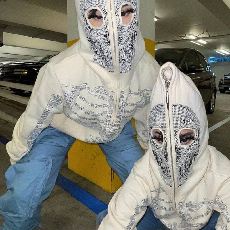 Style Core Aesthetics, New Style Trends - Full zip squelette